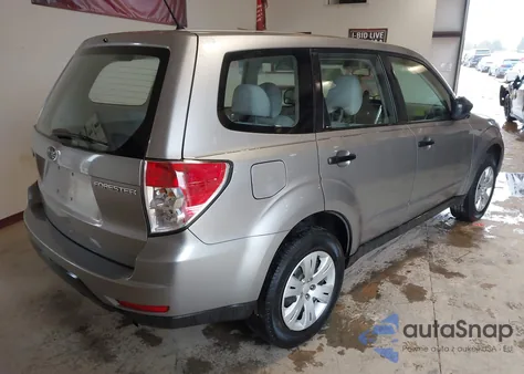 2009 Subaru Forester 2.5X from USA, damaged, VIN JF2SH61609H704710